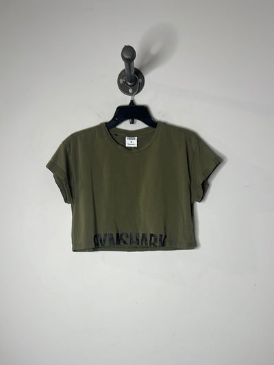 Gymshark Green Crop T-Shirt