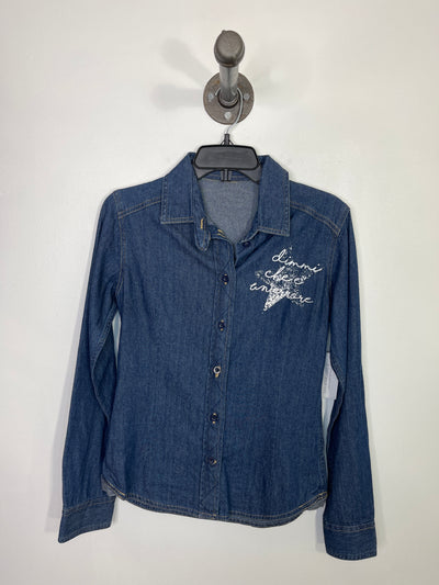 No Brand Denim Button Up