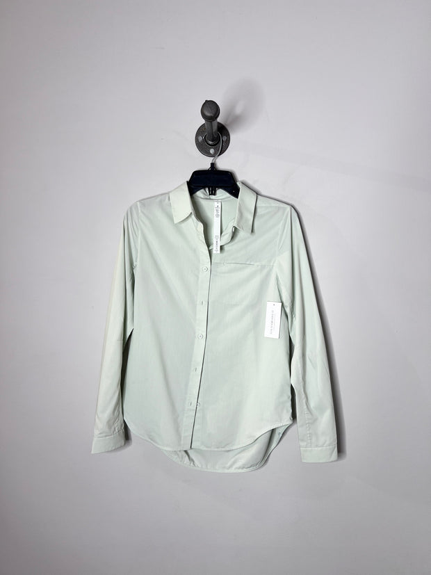 Lululemon Mint Button-Up