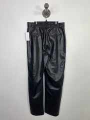 Babaton Black Pleather Pants
