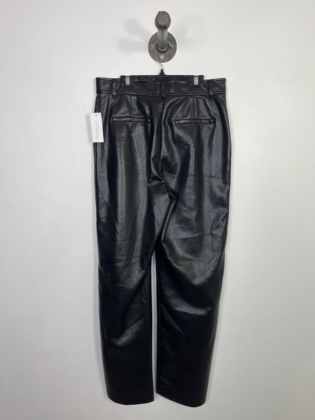 Babaton Black Pleather Pants