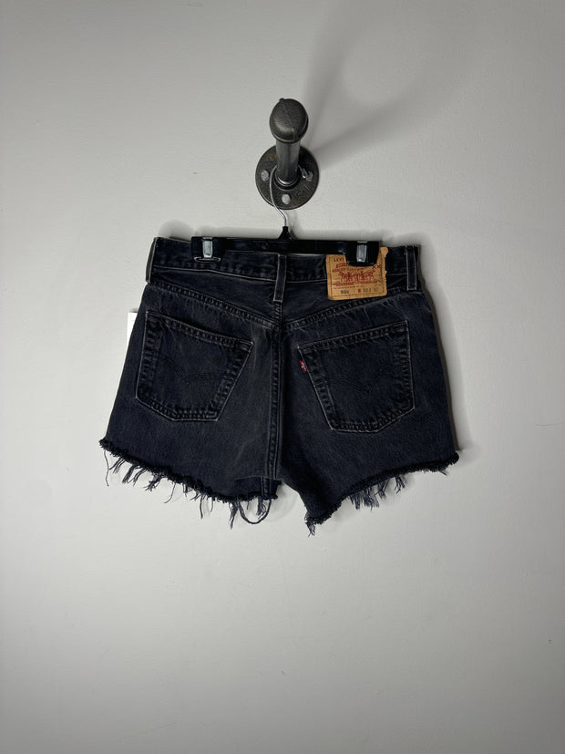 Levi's Black Denim Shorts