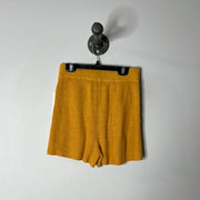 FP Beach Orange Knit Shorts