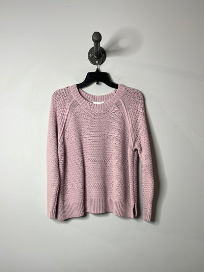 Madewell Pink Knit Sweater