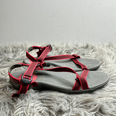 Teva Grey/Red Water Sandals