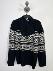 Ralph L. Bear Blk Knit Sweater