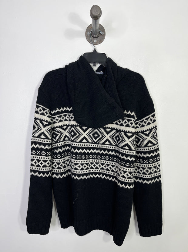 Ralph L. Bear Blk Knit Sweater
