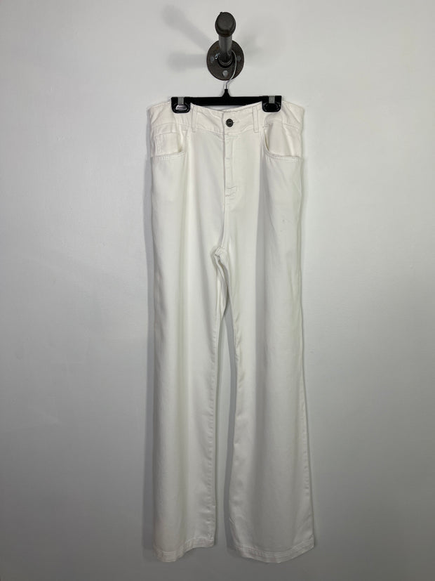 Cloth & Stone Wht Flare Jeans