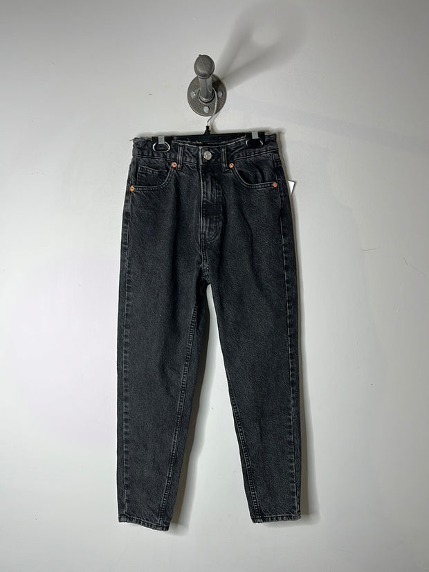 Zara Black Streight Leg Jeans