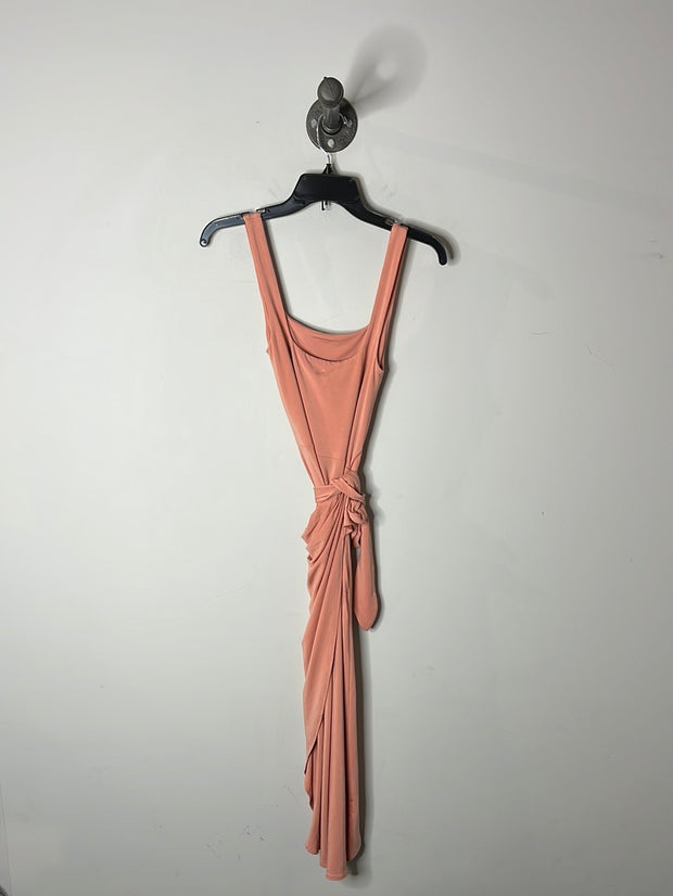 Wilfred Coral Maxi Wrap Dress