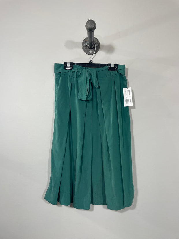 Zara Green Midi Skirt