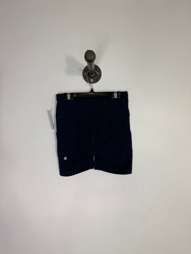 Lululemon Navy Biker Shorts
