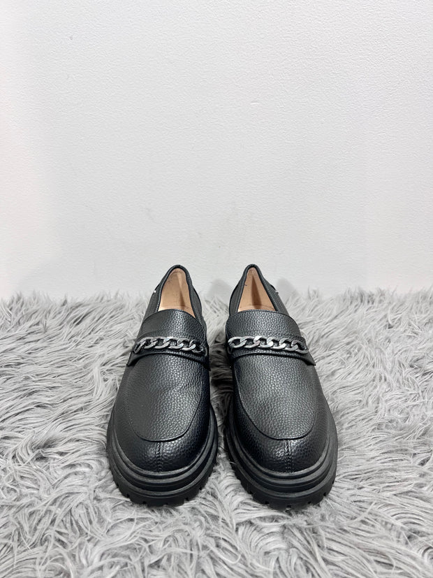 French Connection Blk Loafers