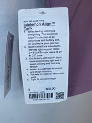 Lululemon Purple Align Tank