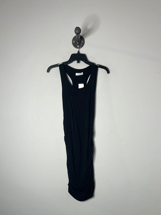 Babaon Blk Midi Scrunch Dress