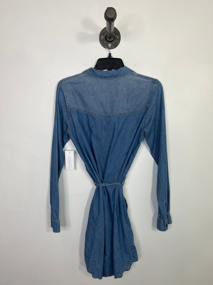Jacqueline de Y. Bl Tie Dress