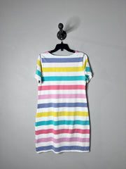 Joules Rainbow Stripe Dress