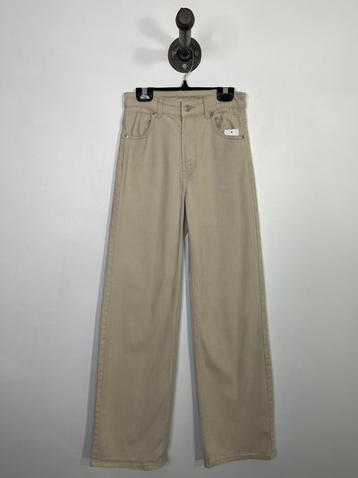 Divided Beige Wide Leg Jeans