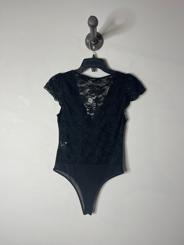 Eclipse Black Lace Bodysuit