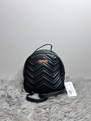 Noize Black Mini Backpack