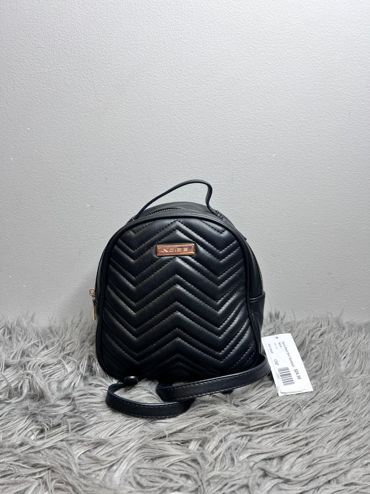 Noize Black Mini Backpack