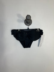 Conjunto de bikini sin tirantes negro A&amp;F