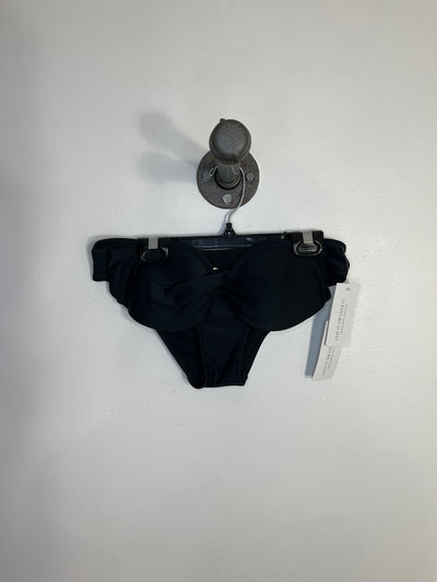 Conjunto de bikini sin tirantes negro A&amp;F