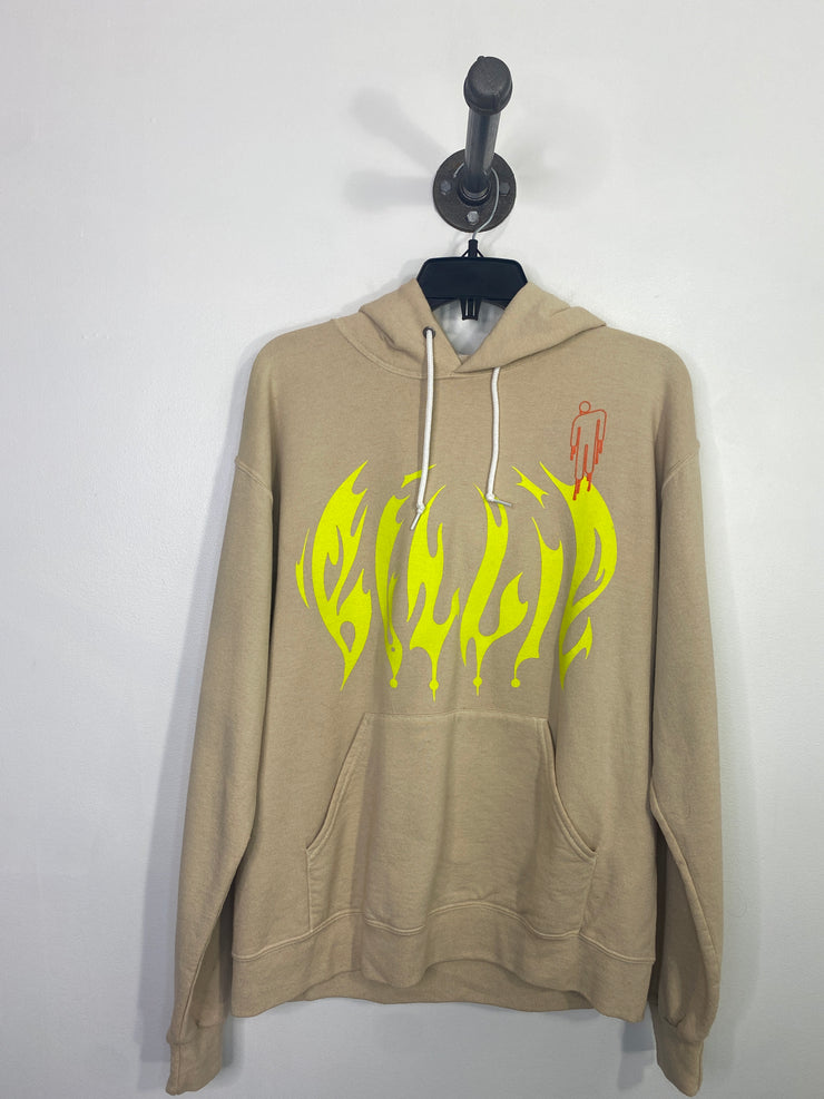 Billie E. Beige Graphic Hoodie