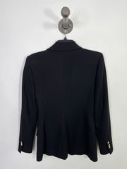 Zara Black Button Up Blazer