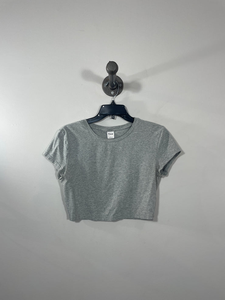 Tna Grey Crop T-Shirt