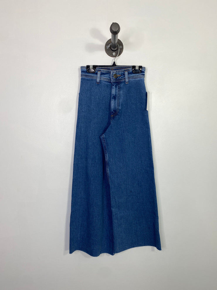 Zara Highrise Wide Denim Jeans