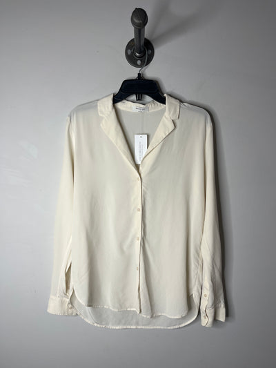 Babaton Cream ButtonUp Blouse