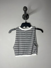 Zara Blk/Wht Stripe Tank