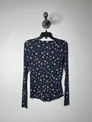 RW&CO Navy Floral LSleeve