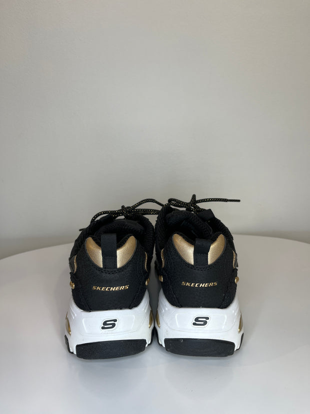 Sketchers Blk D'lites Sneakers