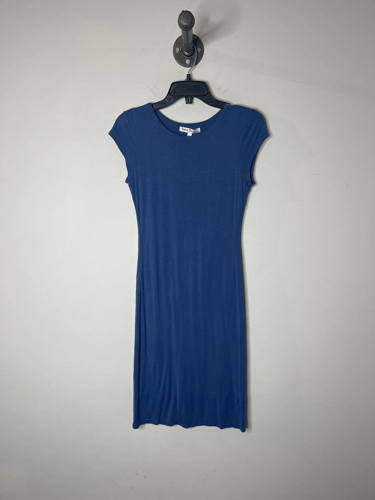 Velvet Torch Blue Midi Dress