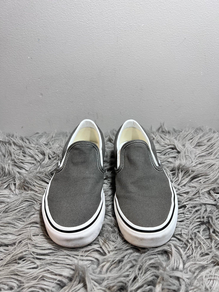 Zapatillas Vans grises sin cordones