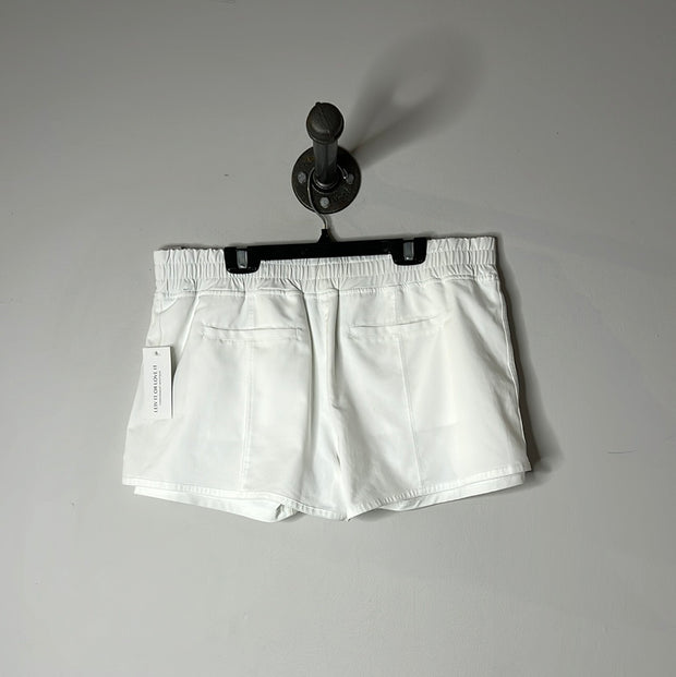 Lija White Athletic Shorts