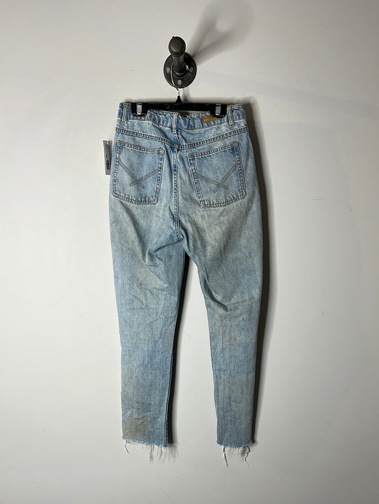 Ghanda Lighwash Straight Jeans