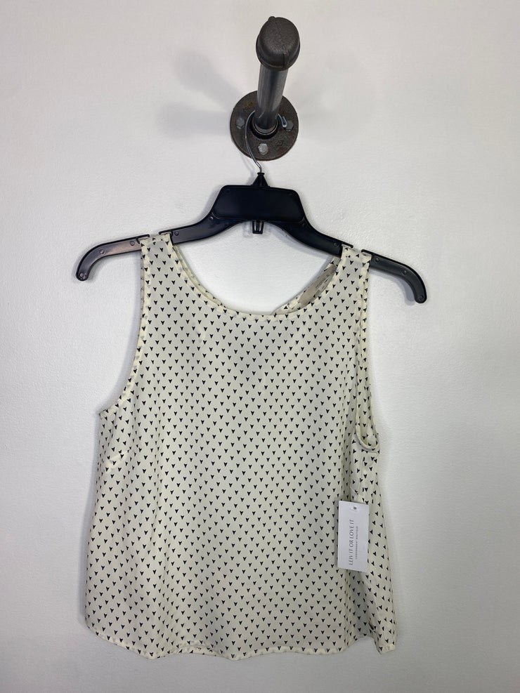 Monk & L. Wht/Blk Pattern Tank