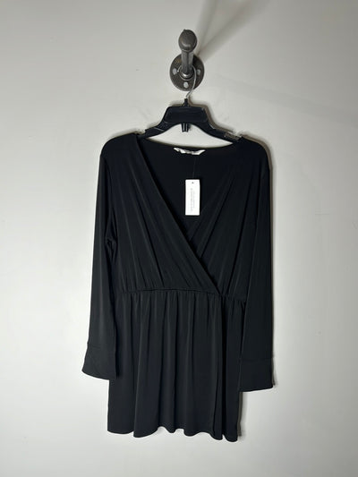 MNG Black Mini LSv Dress