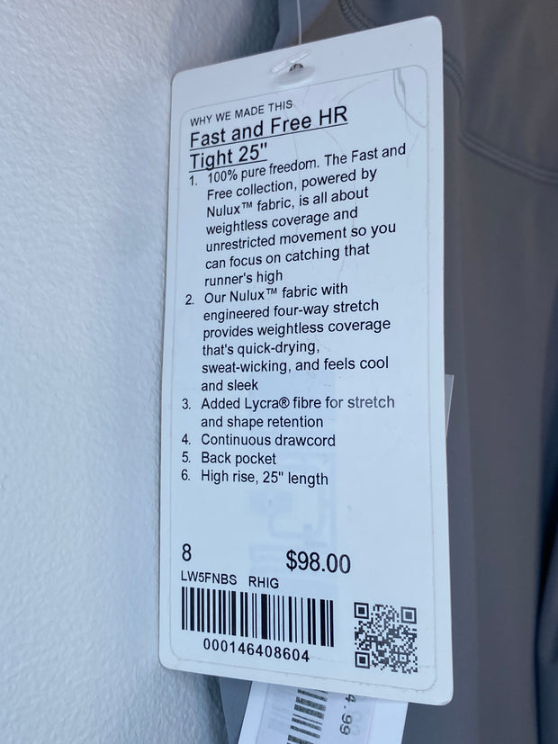 Lululemon Grey HR Leggings