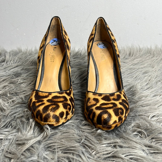 Nine West Cheetah Heels