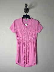 Love Tree Pink Button Up Dress