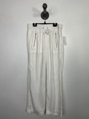 Athleta White Linen Pants