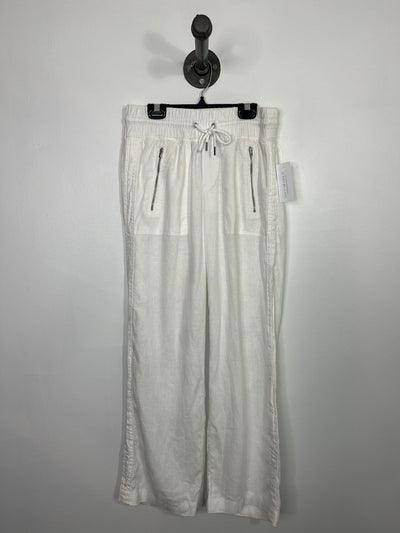 Athleta White Linen Pants