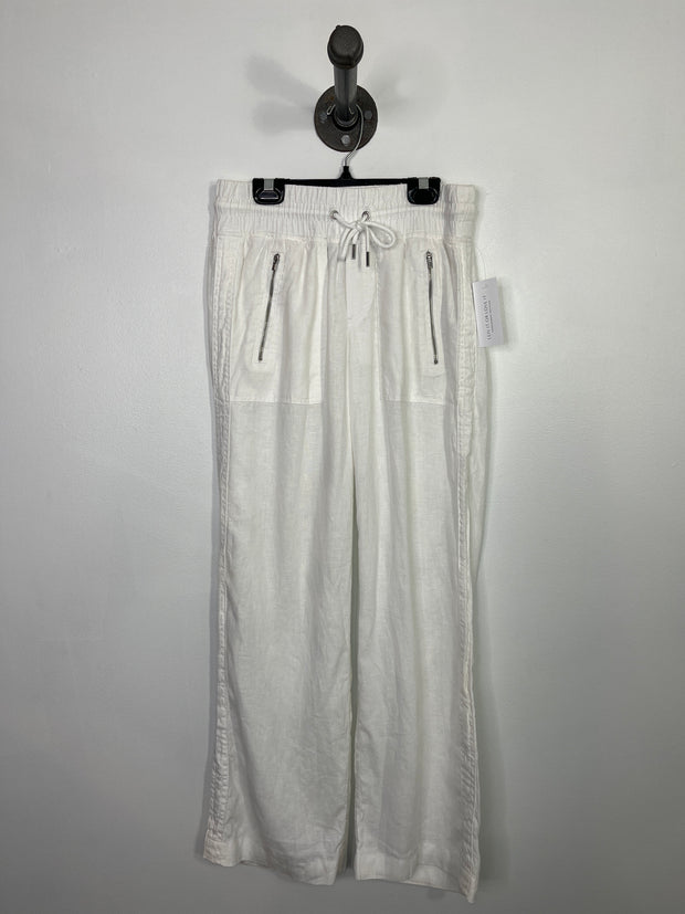 Athleta White Linen Pants