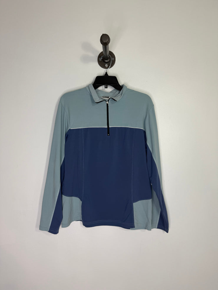 Mountain Co-Op Blue 3/4 Zip