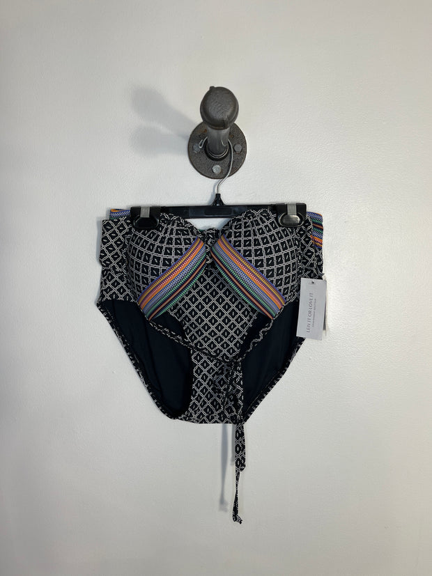 La Vie Blk/Wht Print Bikini