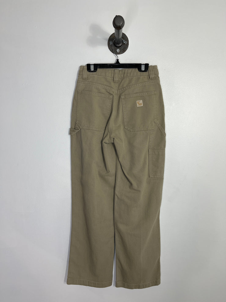 Tna Brown Straight Leg Jeans